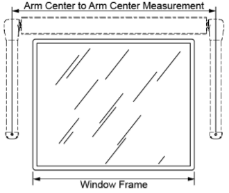 Carefree WH0404F4FW Simply Shade RV Window Awning - 4' - White