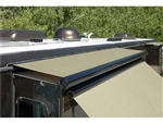 Carefree 70"-77" RV Slide-Out Awning SideOut Kover III (Slide-Topper) with Wind Deflector - Black   