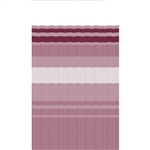 Carefree RV Awning Vinyl Fabric 15'-2" - Bordeaux Dune Stripe With White Weatherguard