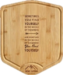 Trailersphere Bamboo Cutting Board - Sometimes