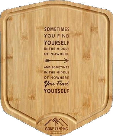 Trailersphere GCCBS04 Bamboo Cutting Board - Sometimes