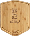 Trailersphere Bamboo Cutting Board - Day