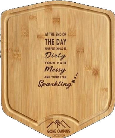 Trailersphere GCCBD05 Bamboo Cutting Board - Day