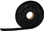 AP Products Multi-Purpose Vinyl Foam Tape - 0.375" x 0.625" x 25 Ft - Black   