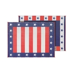 Faulkner Reversible RV Patio Mat - Independence Day Design - 8' x 20'