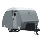 Classic Accessories 80-296-143101-RT OverDrive PolyPRO 3 Deluxe Cover Teardrop Trailers - Fits 8'