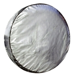 ADCO Silver Diamond Plated Spare Tire Cover A - 34"