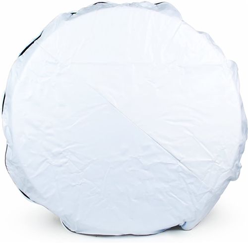 Camco 45343 Vinyl Spare Tire Cover - Arctic White - 29-3/4"