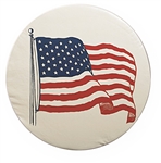 ADCO 1783 Size C Spare Tire Cover - US Flag - 31-1/4"