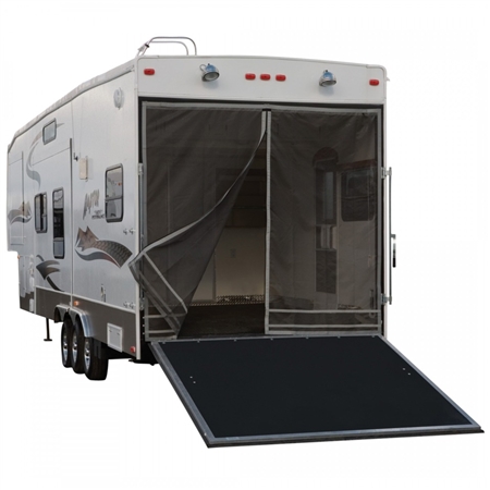 Classic Accessories RV Toy Hauler Screen - Fiberglass or Aluminum Frame