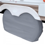 Classic Accessories Dual Axle Wheel Cover - Grey - 27" To 30"