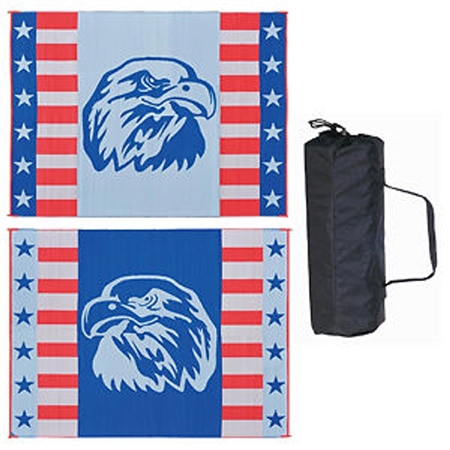 Camco Outdoor Mat - 9' x 12' Patriotic