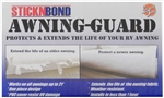 Heng's Stick-N-Bond Protect & Extend Black Awning Guard 21' x 8"