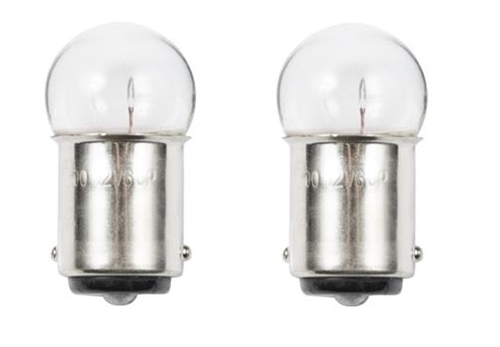 Ancor 520090 Double-Contact Bayonet Light Bulb, 12V, 7.5W, 2 Pack