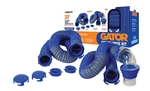 Duraflex 22006 Gator Polymer Ribbed Sewer Hose Kit, 20 Ft