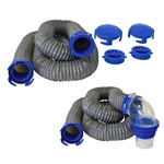 Duraflex  Gator 24 Mil Polypropylene RV Sewer Hose Kit, 30 Ft