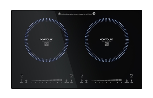 Contoure RR-20EA 2-Burner Induction Built-In Cooktop