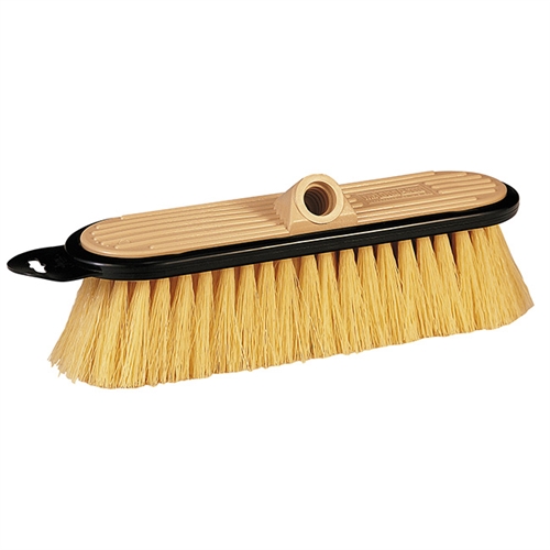 Mr. LongArm 0406 Soft Flow-Thru Wash Brush - Yellow