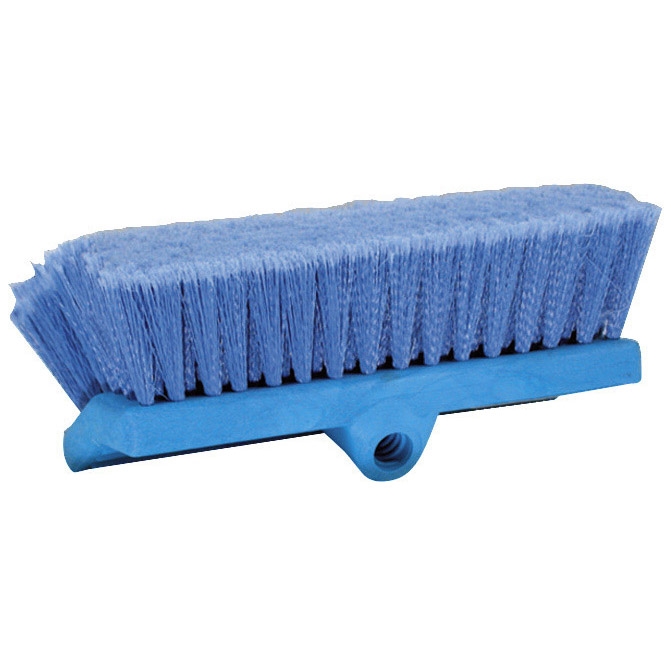 Camco 41960 Flow Through Wash Brush - W / Push Button Handle