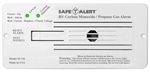 Safe-T-Alert 35-742-WT 35 Series Dual CO/LP Gas Detector - Flush Mount - White