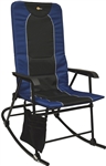 Faulkner Dakota Folding Rocking Chair - Blue/Black