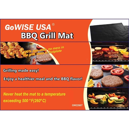 Ming's Mark GW22607 13" x 15.75" BBQ Grill Cooking Mat