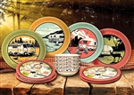 Camp Casual CC-001 Melamine RV Dish Set - 12 Piece