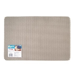 Con-Tact KTCH-CPM32-24 Place It Non-Slip Placemat, 17" x 11", Khaki