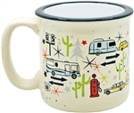 Camp Casual CC-004C Wanderlust White Travel Mug