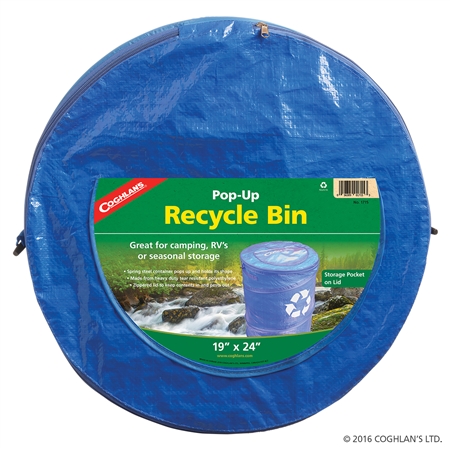 Coghlan's 1715 Portable Pop-Up Camping Recycle Bin