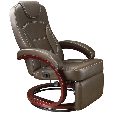 Thomas Payne 426798 XL Euro Recliner Chair - Brookwood Chestnut