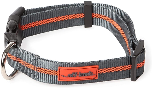 Dexas International PWC020-432-2027 Off-Leash Medium Reflective Dog Collar