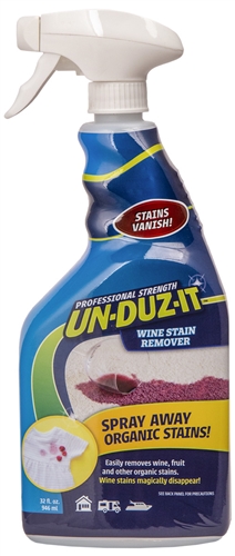 UnDuzit Chemicals 124617 Wine Stain Remover - 32 Oz