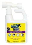 WM Barr SFRVCHEQ04 Spray & Forget RV & Camper Cleaner With Hose End Adapter, 1 Quart