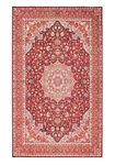 My Magic Carpet Kenya Ruby Washable Accent Rug, 3' x 5'