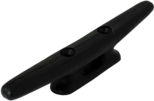 Attwood 12113L3 Boat Rope Cleat Hook, 6-1/2" Long, Black Nylon