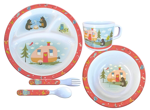 Camp Casual CC-002 Child Melamine Camping Dish Set