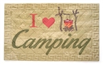 Stephan Roberts I Love Camping Door Mat - 18 x 30