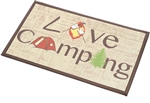 Stephan Roberts STRB-14900-12 Love Camping Door Mat - 18 x 30