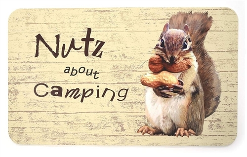 Stephan Roberts STRB-14729-20 Nutz About Camping Kitchen Mat - 18 x 30