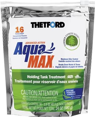 Thetford 96670 AquaMax Waste Holding Tank Treatment Drop-Ins - Summer Cypress - 16 Ct