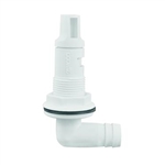 Attwood 4125-7 Livewell Aerator Rotating Spray Head, 3/4" Barb, 5/8" Thread