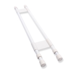 Camco 44074 Expandable RV Refrigerator Brace - 19-34" - White