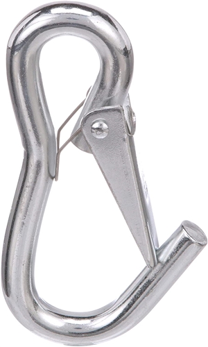 Attwood 7653L3 Utility Snap Hook, 4" Length, 1/4" Ring Diameter, 500 Lbs