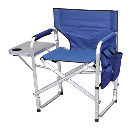 Ozark Trail Camping Director Chair XXL, Blue, Adult, 10lbs, Ozark Xxl Chair