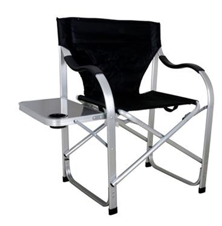 Ming's Mark SL1214 Heavy Duty Folding Director's Chair- Black