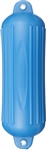 Attwood Softside Ribbed Boat Mooring Fender, 28" Length x 8" Dia, Blue