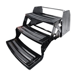 Lippert 432687 RV Triple Entry Manual Step - 24" Wide