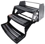 Lippert 432690 Hickory Triple RV Steps - 9" Drop