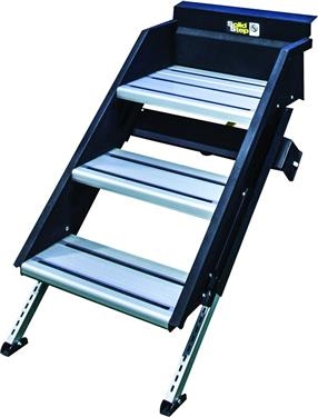 Lippert 791572 SolidStep Fold-Down RV Triple Steps